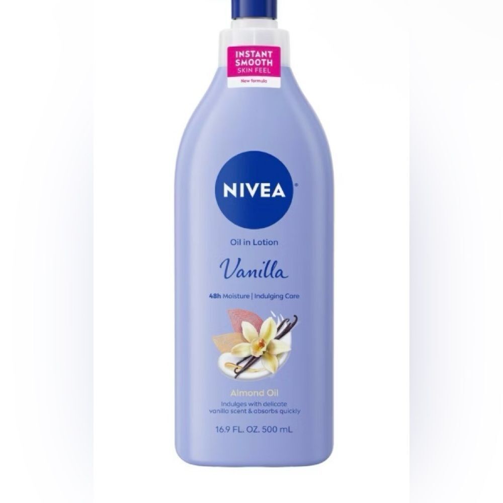 🛍️Nivea Oil Infused Body Lotion with Vanilla and Almond Oil - 16.9 fl oz💥
